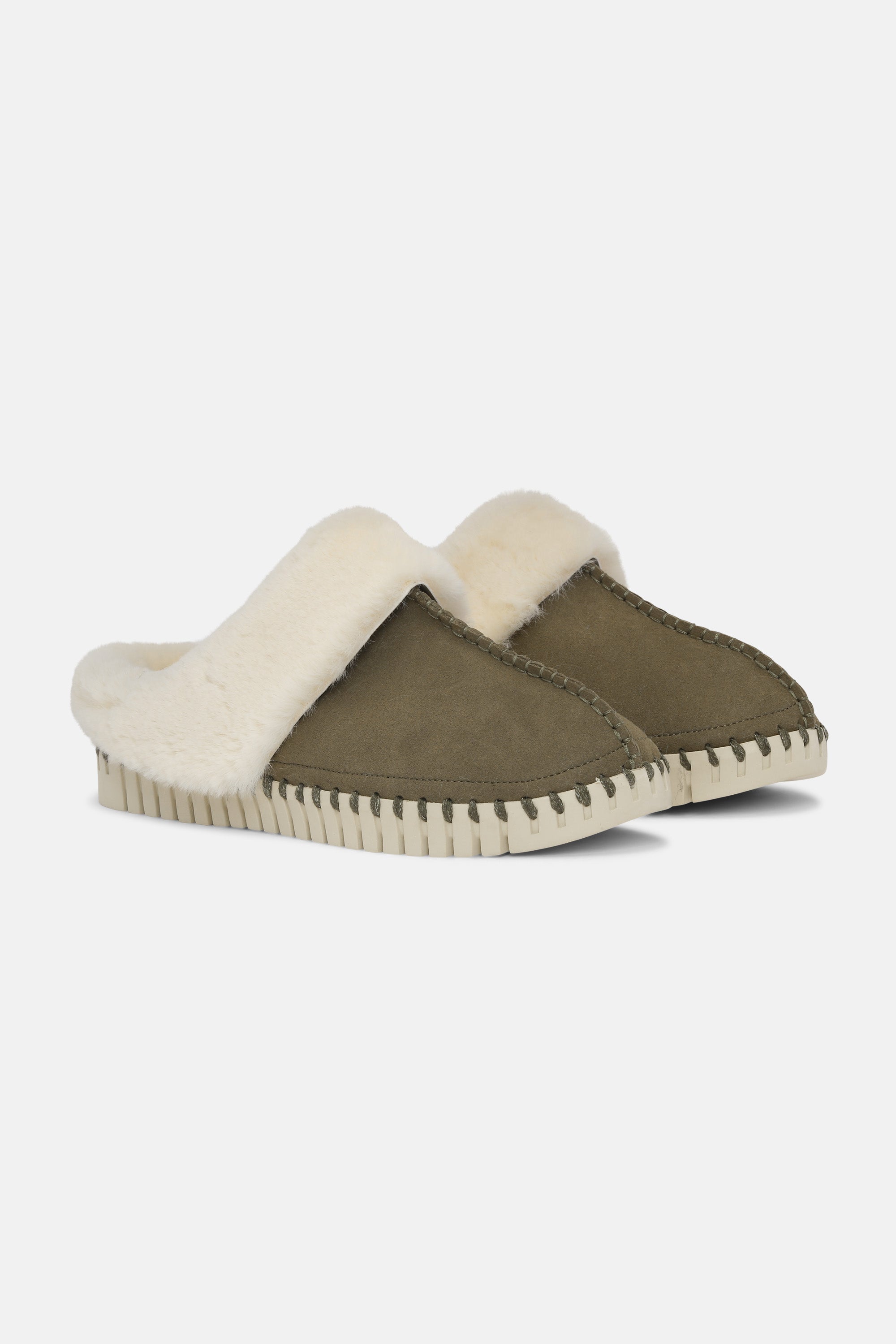 Ilse Jacobsen Hornbæk Footwear Hausschuhe Home 465 Deep Olive